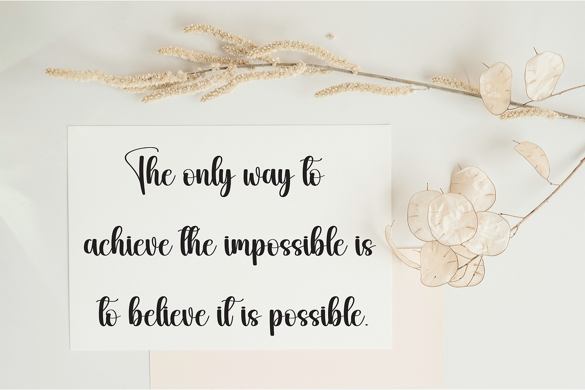 Baby Sample | Script Font, a Handwritten Font by Scratchones (Photo 3 of 9)
