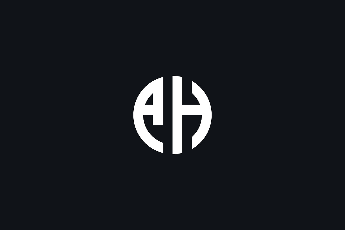 Letter AH Logo, a Branding & Logo Template by Abir Hossain Waffi (Photo 4 of 4)