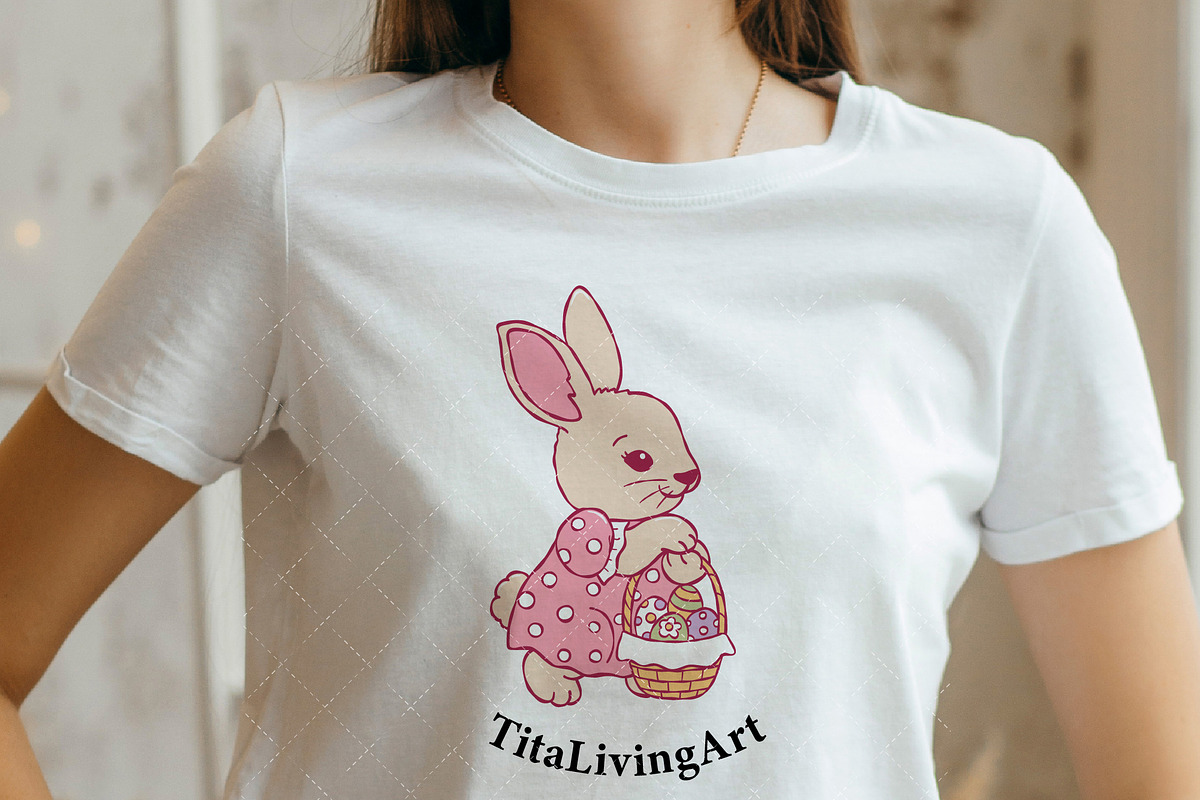 Easter Village Clipart | Hand Drawn, a Seasonal Illustration by TitaLivingArt (Photo 9 of 10)