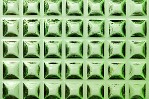 Square ormanent of glass, a Photo by saiko3p