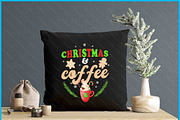 Christmas And Coffee Gingerbread SVG, a Graphic by Creativeusart (Thumbnail 3 of 4)