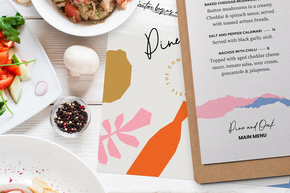 Modern Restaurant Menu, a Brochure Template by BigWeek (Photo 4 of 4)