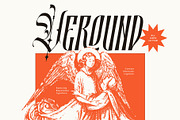 Runholdy Typeface, a Blackletter Font by alit design (Thumbnail 8 of 15)