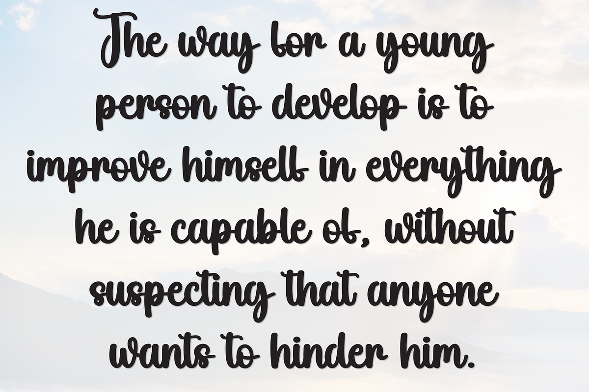 Newborn | Script Font, a Handwritten Font by Scratchones (Photo 6 of 9)