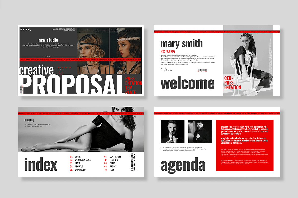 Creative Proposal Presentation, a Presentation Template by MightyDesign (Photo 2 of 8)