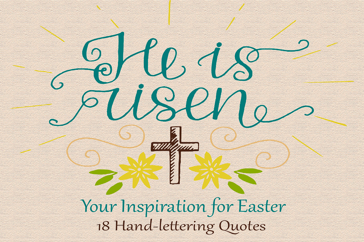 HE IS RISEN set, an Illustration by Ola-la-la (Photo 1 of 6)