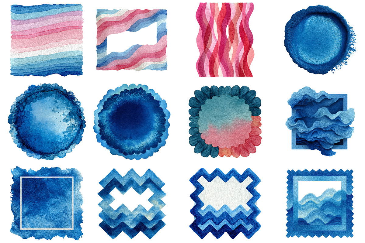 Summer Preppy Hand Drawn Frames, an Illustration by CitraGraphics (Photo 4 of 7)
