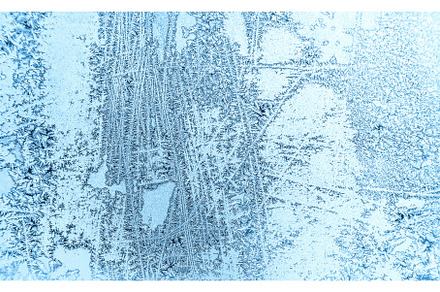 Frost patterns on the window, an Abstract Photo by yanadjana