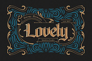 Baghen - Blackletter typeface, a Blackletter Font by Shakira Studio (Thumbnail 2 of 11)
