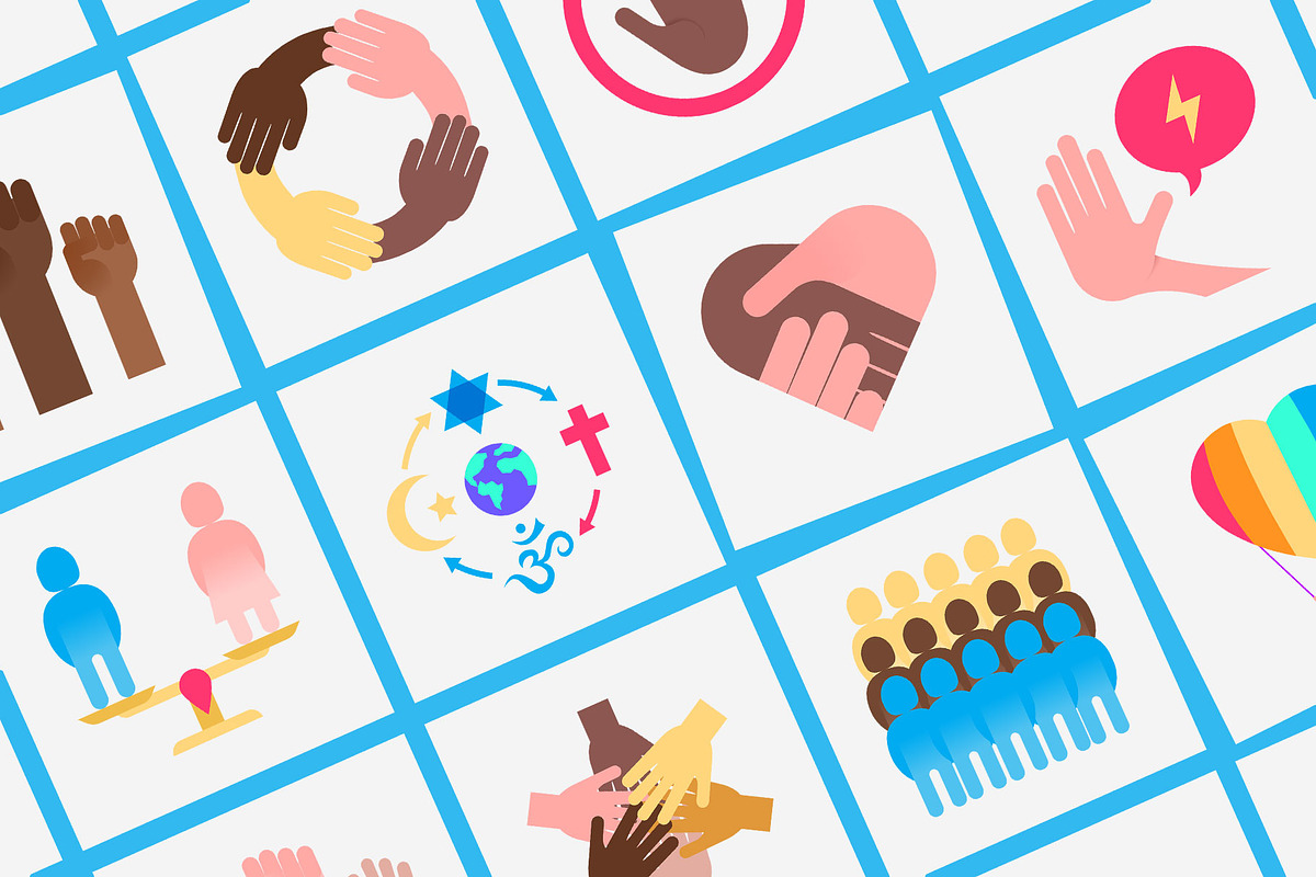 Tolerance | 16 Flat Icons Set, a Solid Icon by Alex Blogoodf (Photo 9 of 12)