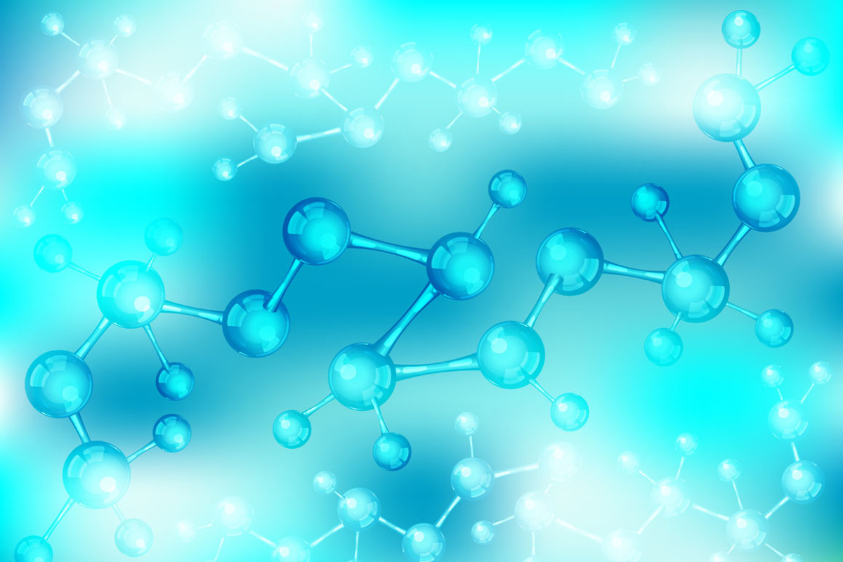 4 Molecule Backgrounds, a Pattern Graphic by Elena Lux