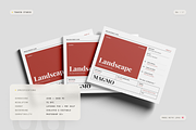 US Letter Landscape Magazine Mockup, a Books & Magazine Mockup by Toasin Studio (Thumbnail 6 of 7)
