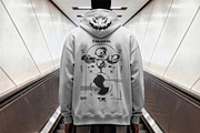 Streetwear Hoodie Mockup, a Hoody Mockup by Design Squad (Thumbnail 3 of 4)