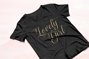 Lovely Girl - A Chic Script