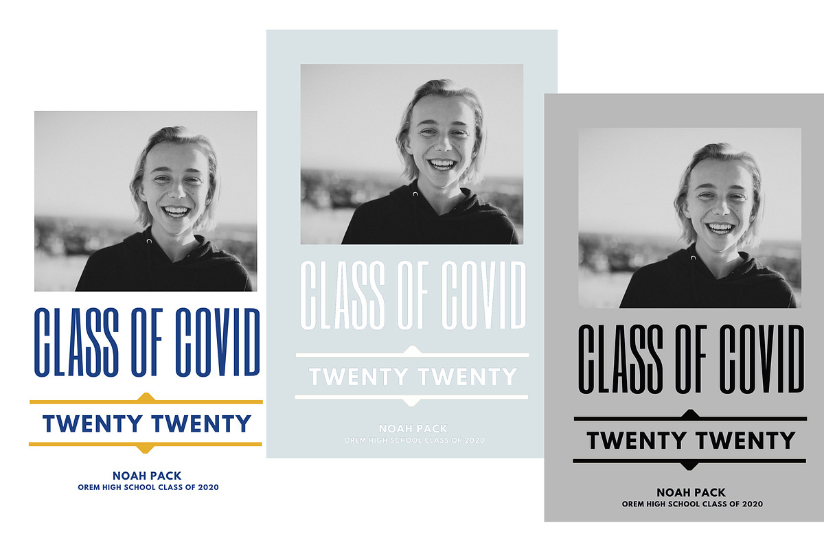 Class of Covid 2020 Graduation Card, an Invitation Template by Persnickety Prints