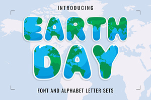 Earth Day Font