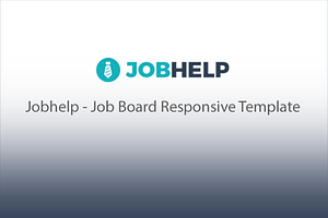 Jobhelp Job Board HTML Template