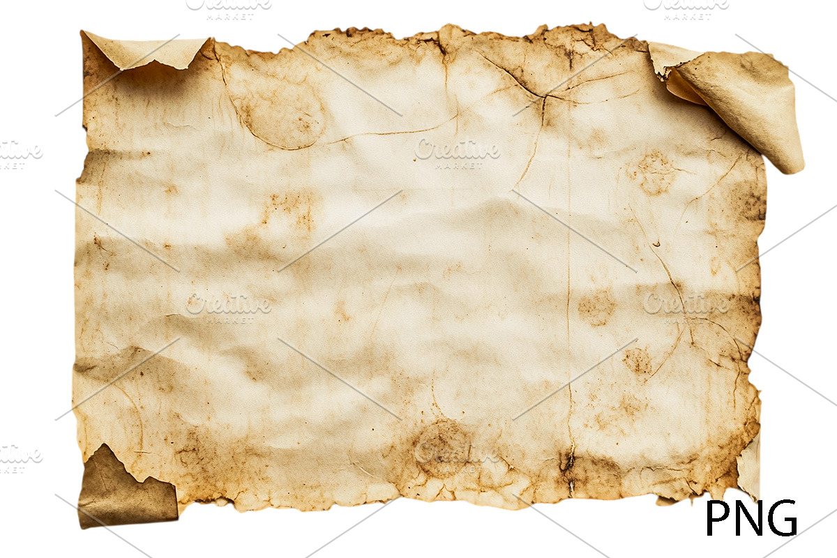 Old Paper Sheets PNG, an Object Graphic by VetalStock (Photo 4 of 5)