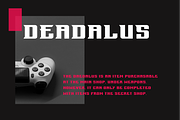 Deadalus Font, a Slab Serif Font by ModalTampang (Thumbnail 3 of 3)