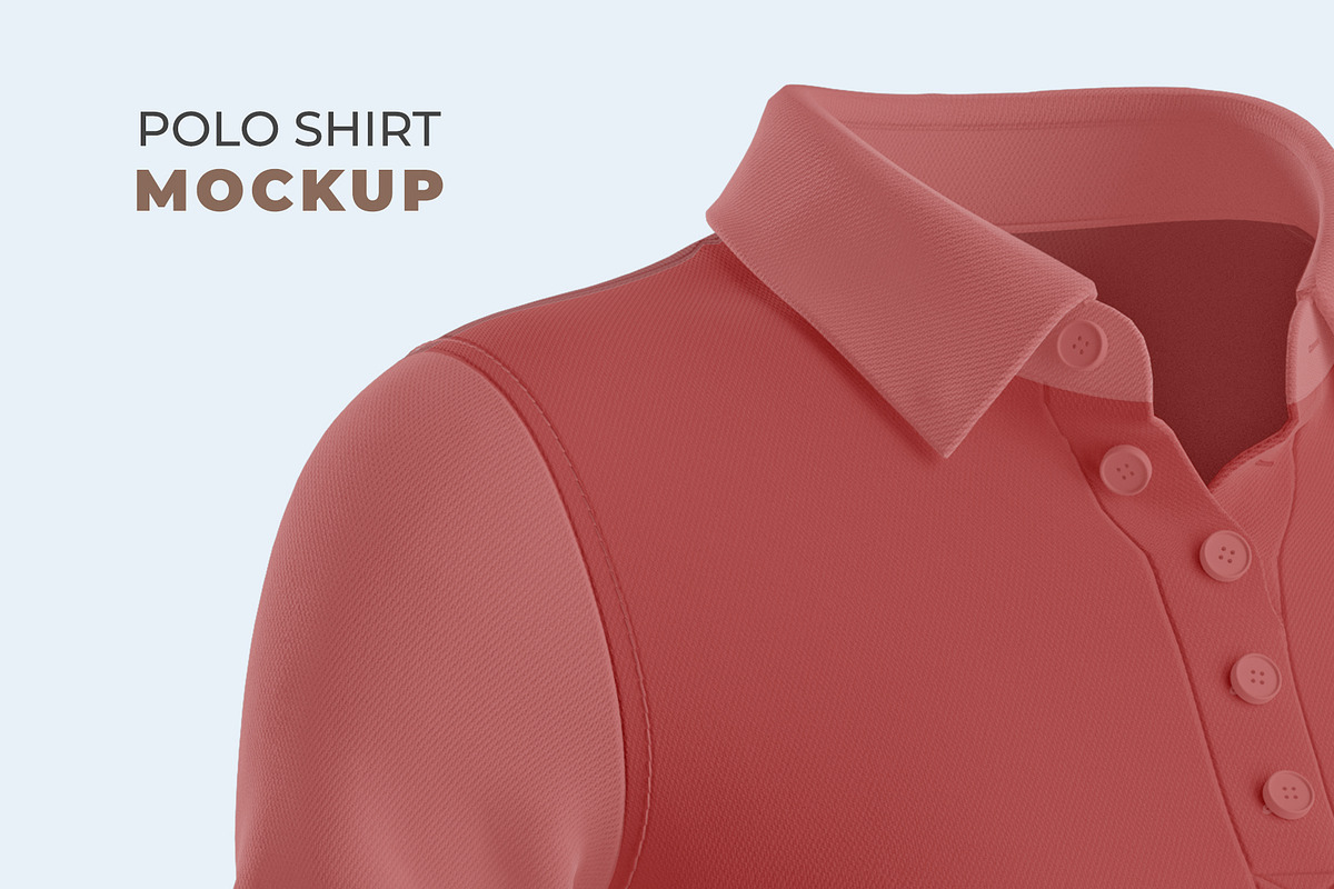 Women Polo Shirt Mockup, a Shirt Mockup by My Mockup (Photo 4 of 4)