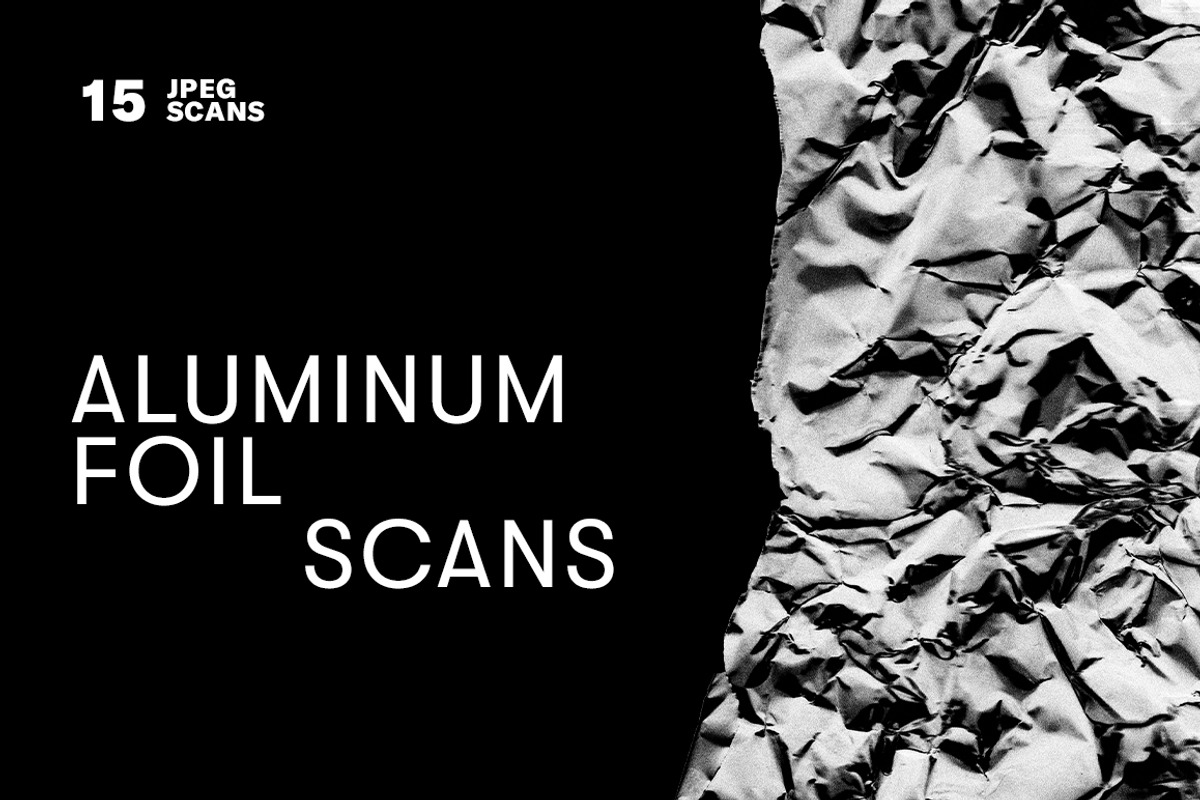 Aluminum Foil Scans, a Texture Graphic by Nashville Assets Co. (Photo 1 of 5)