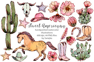 Cowgirl Clipart, Cute Western Girl