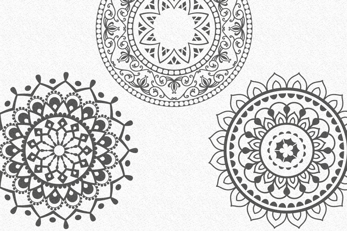 Round Decorative Ornaments, an Object Graphic by Solana (Photo 2 of 5)
