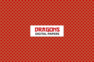 Chinese Dragon Digital Papers