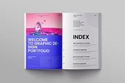 Graphic Design Portfolio Template, a Brochure Template by ElvinPrint (Thumbnail 2 of 8)