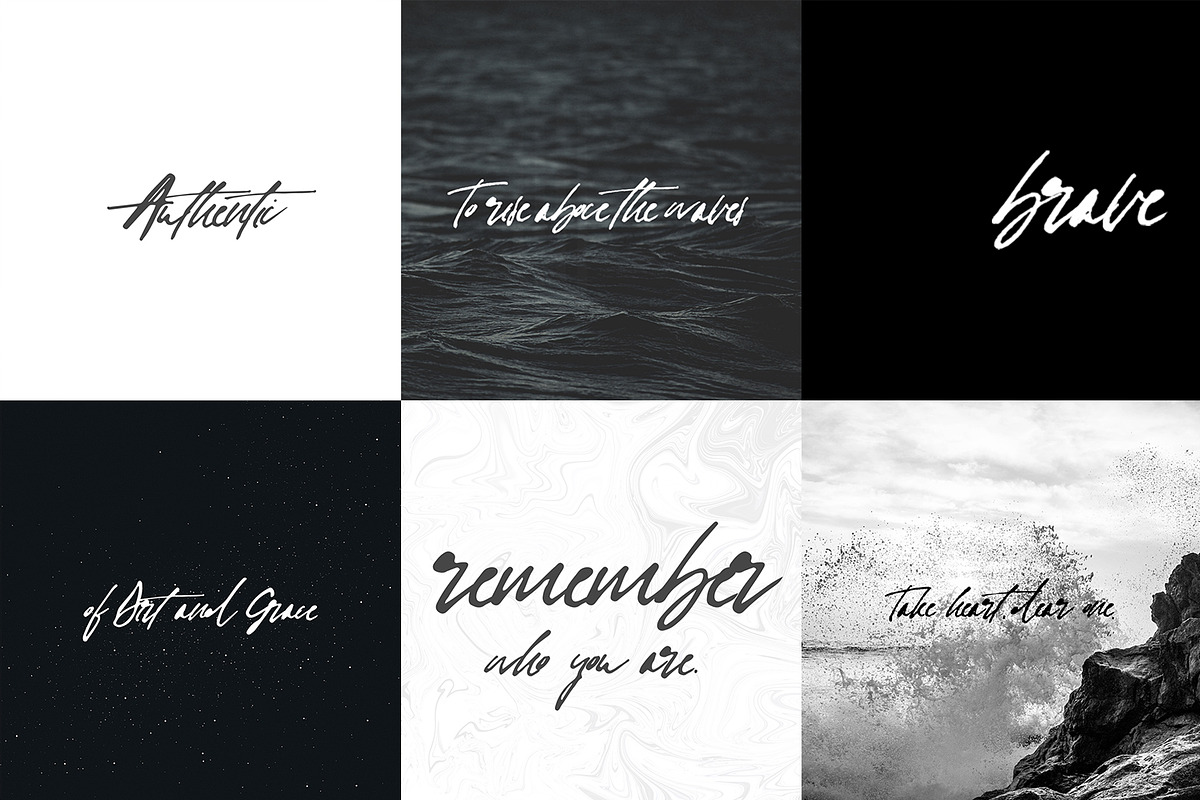 Heart + Soul | Handwritten Font preview 4