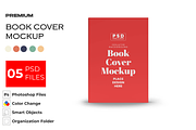 Book Cover Mockup, a Product Mockup by DigitAuras (Thumbnail 2 of 4)
