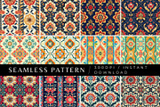 12 Rahul's Radiant Indian Patterns, a Pattern Graphic by Inknfolly (Thumbnail 1 of 7)