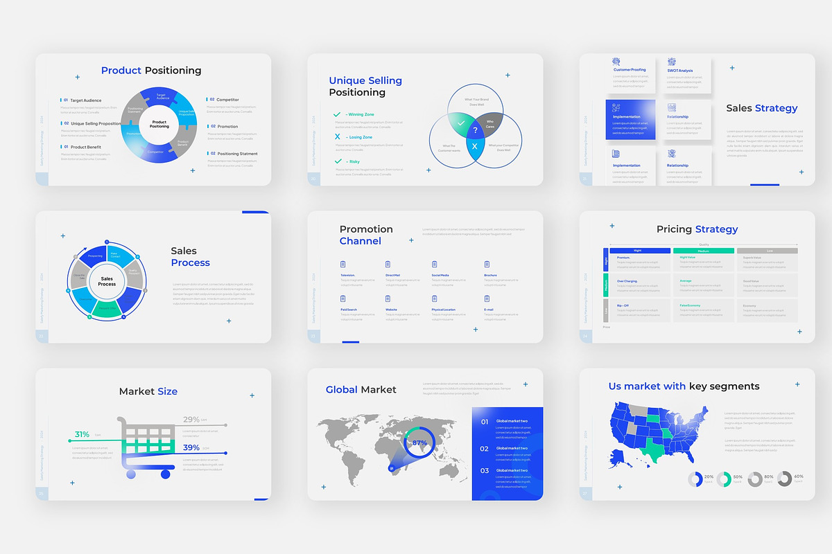 Marketing Strategy PowerPoint, a Presentation Template by Pixslides (Photo 4 of 5)
