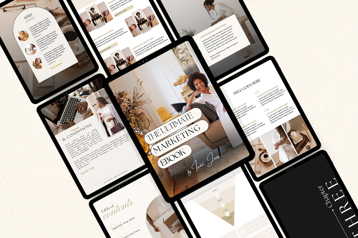 Canva Ebook & Workbook Templates preview 3
