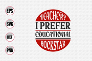 Teacher typographic quotes bundle., a Graphic by Uniquesvg99 (Thumbnail 15 of 21)