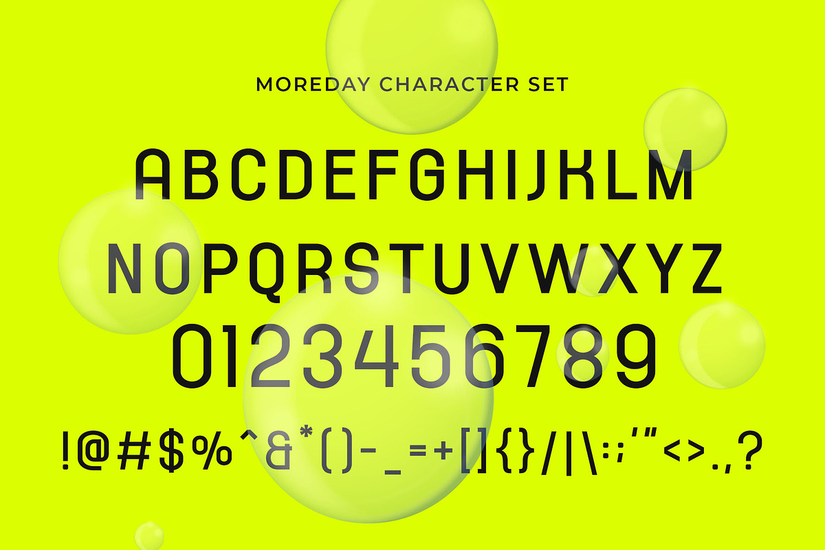 Moreday - Modern Sans Serif, a Sans Serif Font by Typeformers (Photo 4 of 5)