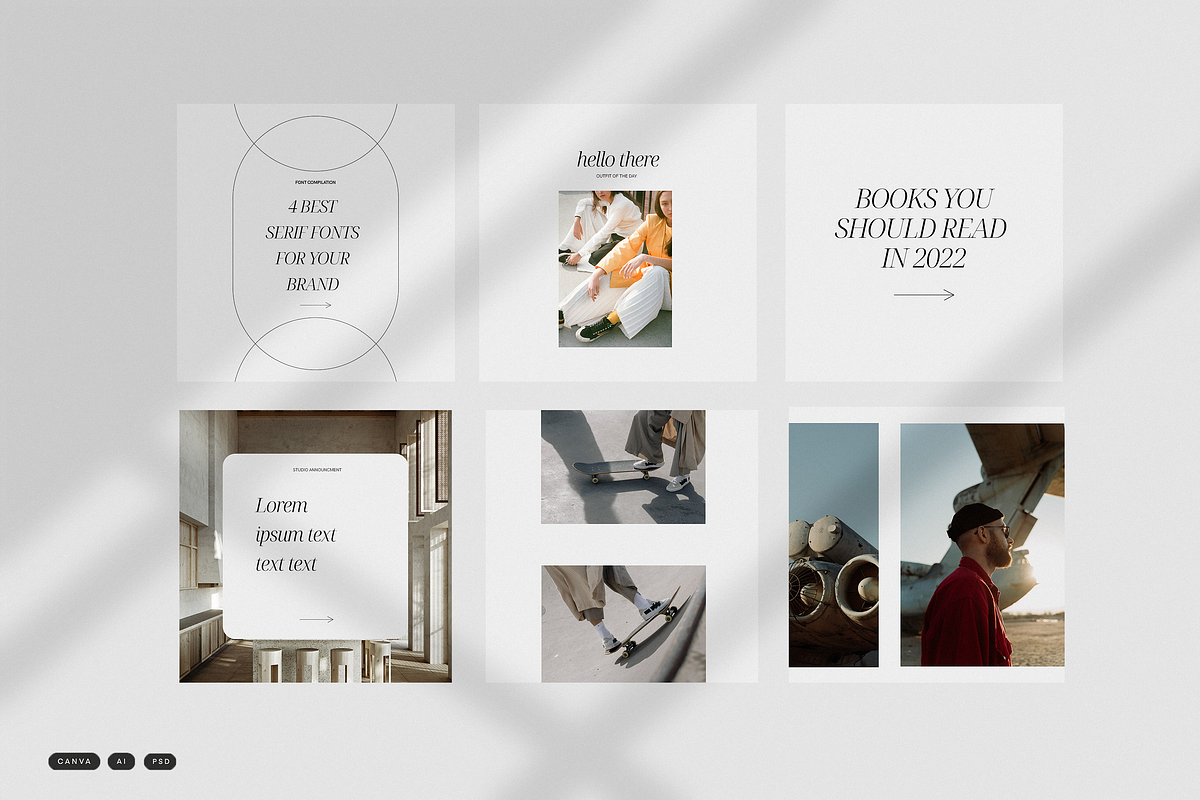 METAPHOR - Social Media Templates, a Social Media Template by GRPXSTORE (Photo 5 of 6)