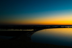 Beach view beautiful sunset featuring horizons, wallpaper, and australia