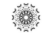 Modern Black and White Mandala Pack, a Decorative Illustration by NJ Himel (Thumbnail 64 of 101)