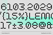 Enigma | Display Font, a Sans Serif Font by Typefool's Shop (Thumbnail 3 of 8)