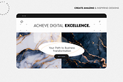 Azure Luxury Marble Textures, a Texture Graphic by Lumeno (Thumbnail 4 of 5)