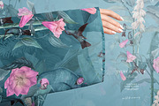 Tropical Mint Surface Pattern, a Pattern Graphic by paper aesthetic (Thumbnail 2 of 9)