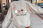 Just a love goose Png, Valentine Goo, an Illustration by SinaCreation (Thumbnail 8 of 11)