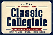 Classic Collegiate, a Slab Serif Font by Wow Magic (Thumbnail 1 of 5)