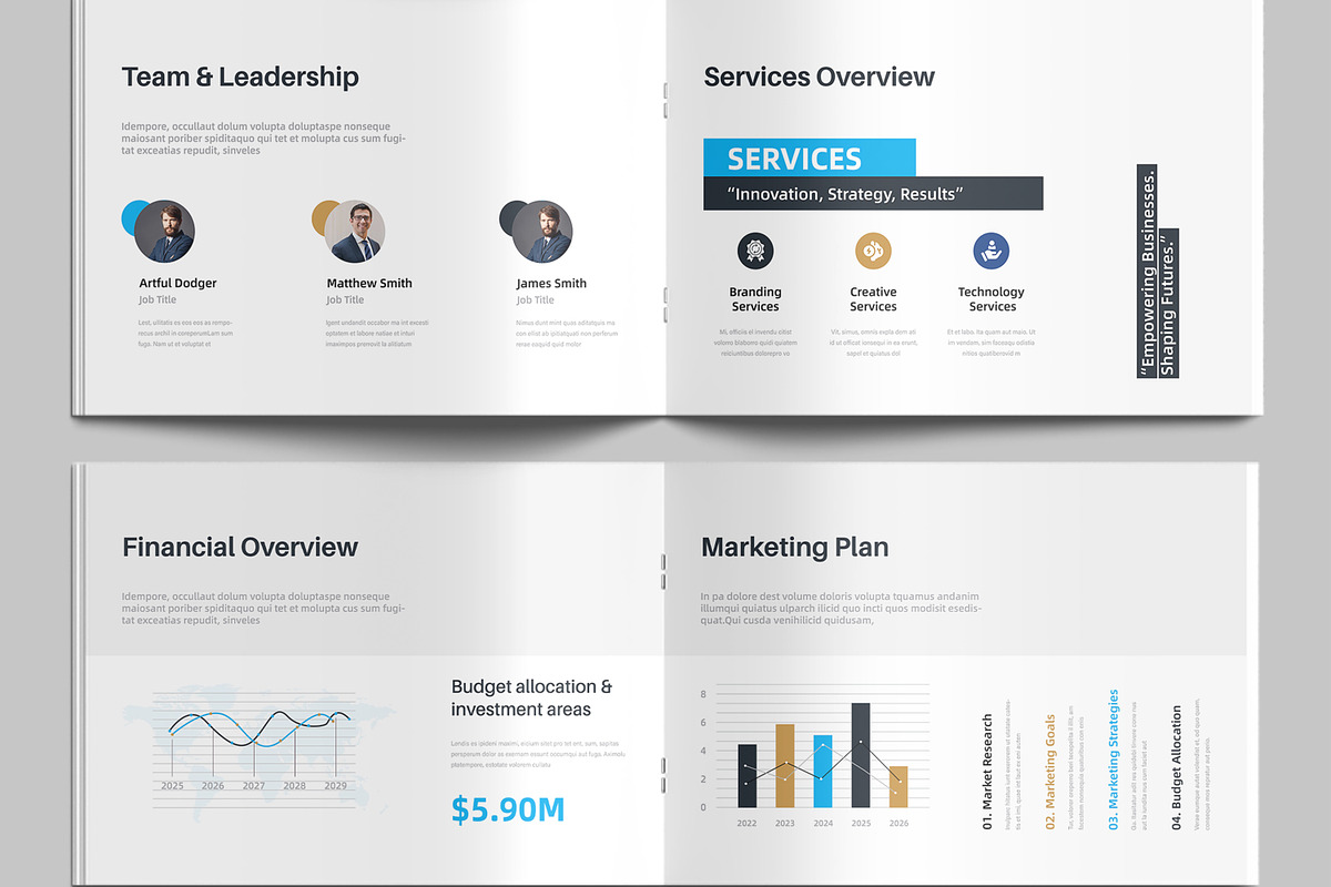 Creative Company Profile Brochure preview 5