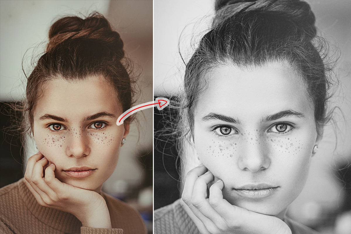 BW Actions for Photoshop, an Action Add-On by Linspace (Photo 4 of 10)
