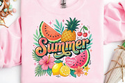 Watermelon Pineapple Sublimation, a Seasonal Illustration by DreamPrint404 (Thumbnail 5 of 6)