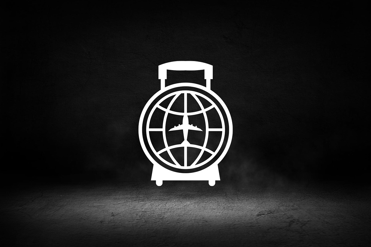 Travel Globe Plane Logo, a Branding & Logo Template by Luxury Logos (Photo 2 of 4)