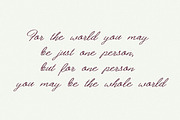 Fomell, a Script Font by Katie Holland (Thumbnail 6 of 9)