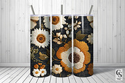 Retro Flower Embroidery Pattern, a Pattern Graphic by Creative Store (Thumbnail 5 of 5)